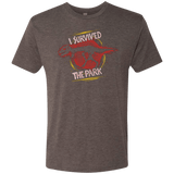 T-Shirts Macchiato / Small I SURVIVED THE PARK Men's Triblend T-Shirt