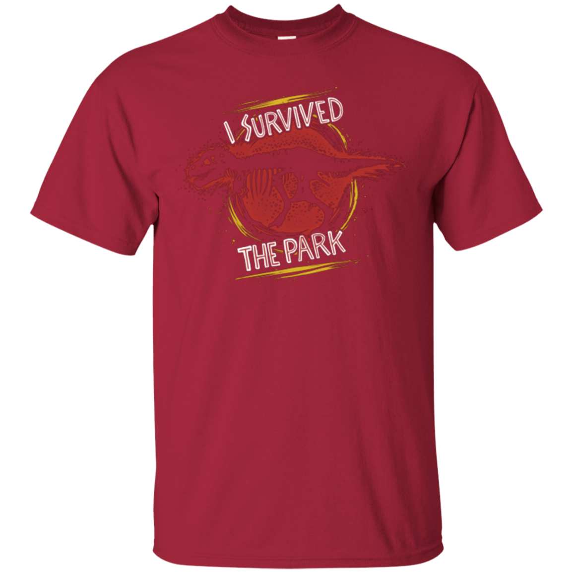 T-Shirts Cardinal / Small I SURVIVED THE PARK T-Shirt