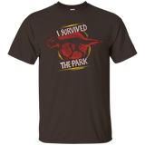 T-Shirts Dark Chocolate / Small I SURVIVED THE PARK T-Shirt