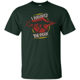 T-Shirts Forest Green / Small I SURVIVED THE PARK T-Shirt