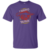 T-Shirts Purple / Small I SURVIVED THE PARK T-Shirt