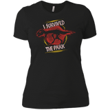 T-Shirts Black / X-Small I SURVIVED THE PARK Women's Premium T-Shirt