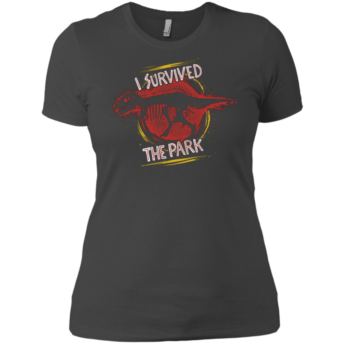 T-Shirts Heavy Metal / X-Small I SURVIVED THE PARK Women's Premium T-Shirt