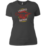 T-Shirts Heavy Metal / X-Small I SURVIVED THE PARK Women's Premium T-Shirt