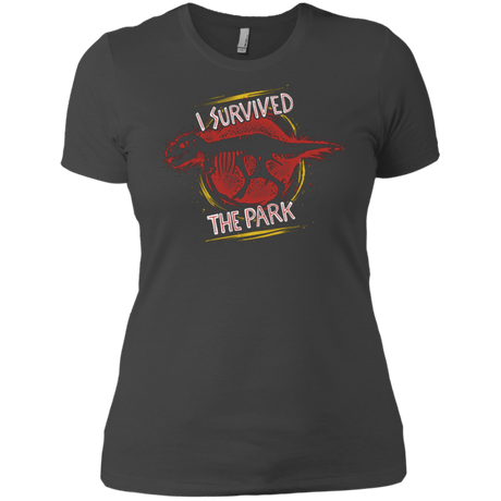 T-Shirts Heavy Metal / X-Small I SURVIVED THE PARK Women's Premium T-Shirt