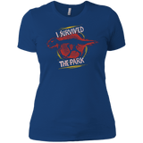 T-Shirts Royal / X-Small I SURVIVED THE PARK Women's Premium T-Shirt