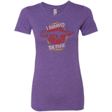 T-Shirts Purple Rush / Small I SURVIVED THE PARK Women's Triblend T-Shirt