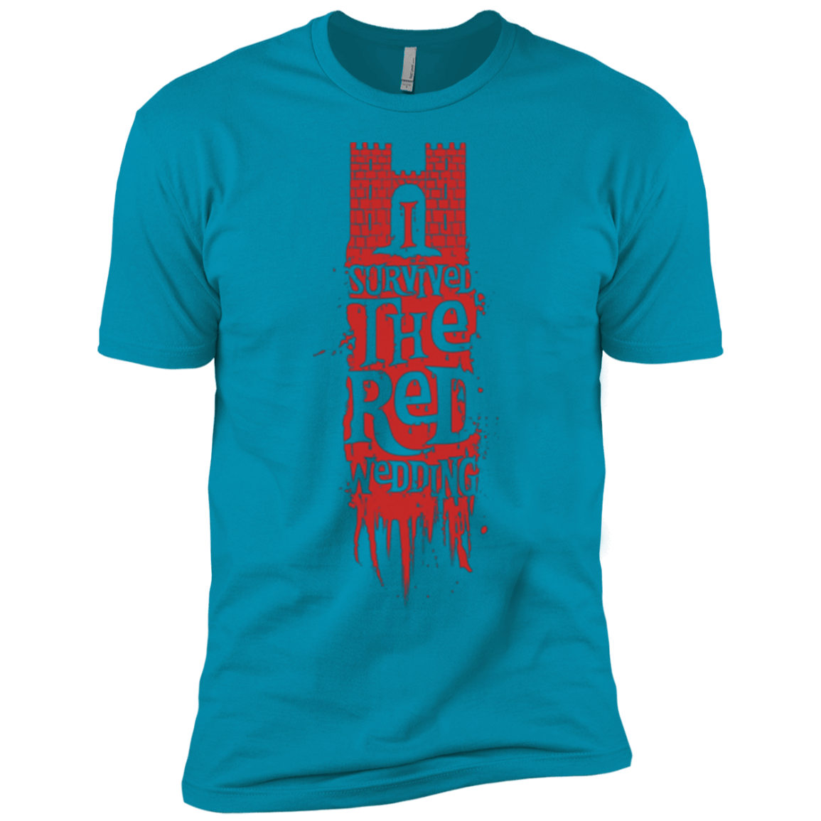 T-Shirts Turquoise / YXS I Survived the Red Wedding Boys Premium T-Shirt