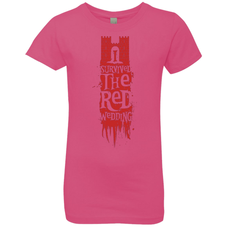 T-Shirts Hot Pink / YXS I Survived the Red Wedding Girls Premium T-Shirt