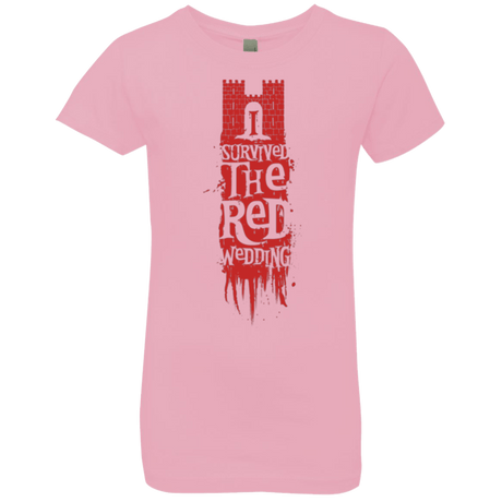 T-Shirts Light Pink / YXS I Survived the Red Wedding Girls Premium T-Shirt