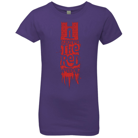 T-Shirts Purple Rush / YXS I Survived the Red Wedding Girls Premium T-Shirt