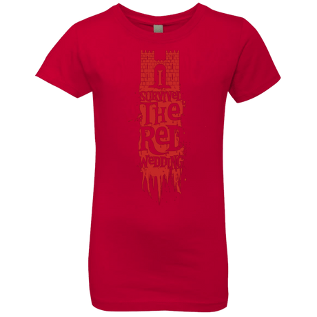 T-Shirts Red / YXS I Survived the Red Wedding Girls Premium T-Shirt