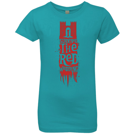 T-Shirts Tahiti Blue / YXS I Survived the Red Wedding Girls Premium T-Shirt