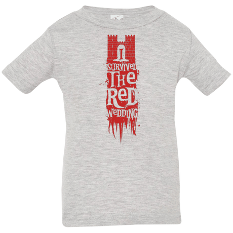 T-Shirts Heather / 6 Months I Survived the Red Wedding Infant PremiumT-Shirt