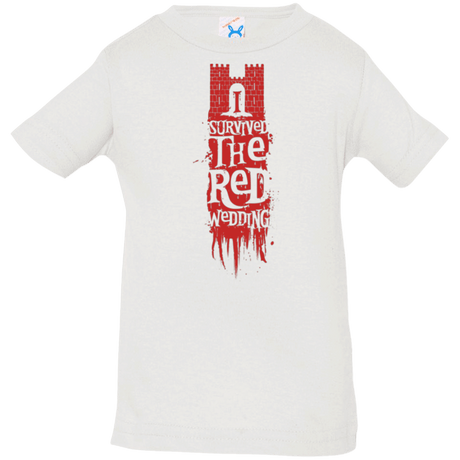 T-Shirts White / 6 Months I Survived the Red Wedding Infant PremiumT-Shirt