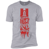 T-Shirts Heather Grey / X-Small I Survived the Red Wedding Men's Premium T-Shirt