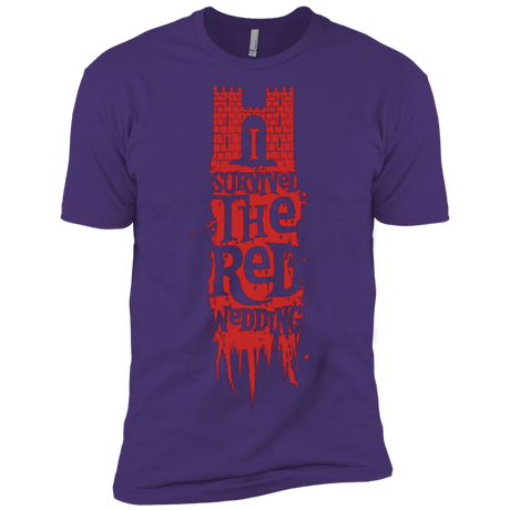 T-Shirts Purple / X-Small I Survived the Red Wedding Men's Premium T-Shirt