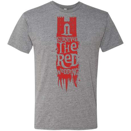 T-Shirts Premium Heather / Small I Survived the Red Wedding Men's Triblend T-Shirt