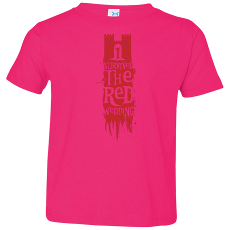 T-Shirts Hot Pink / 2T I Survived the Red Wedding Toddler Premium T-Shirt