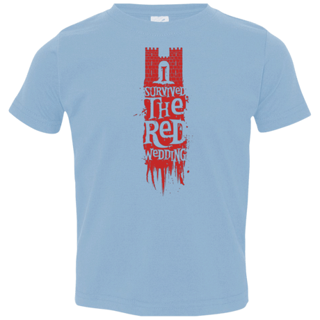 T-Shirts Light Blue / 2T I Survived the Red Wedding Toddler Premium T-Shirt