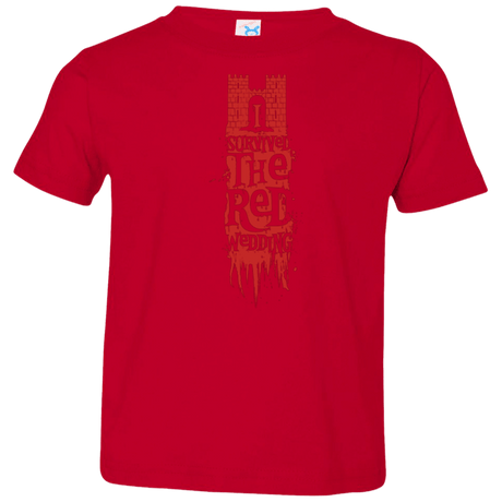 I Survived the Red Wedding Toddler Premium T-Shirt