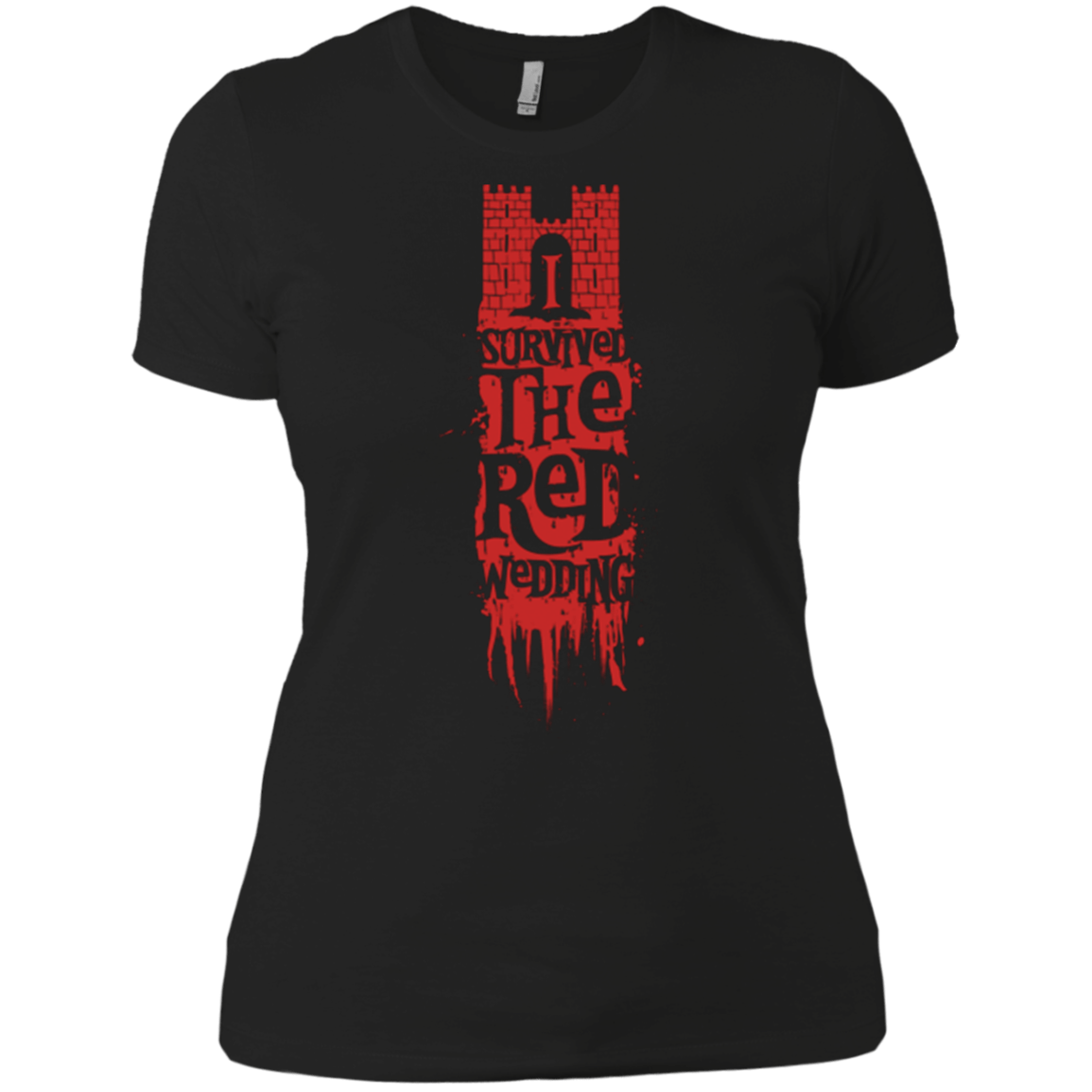 T-Shirts Black / X-Small I Survived the Red Wedding Women's Premium T-Shirt
