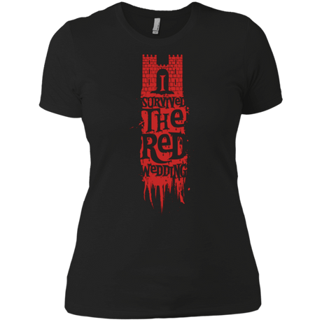 T-Shirts Black / X-Small I Survived the Red Wedding Women's Premium T-Shirt