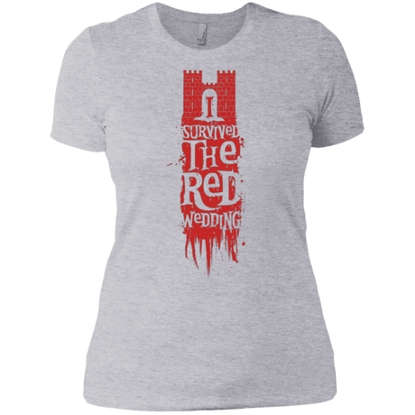 T-Shirts Heather Grey / X-Small I Survived the Red Wedding Women's Premium T-Shirt