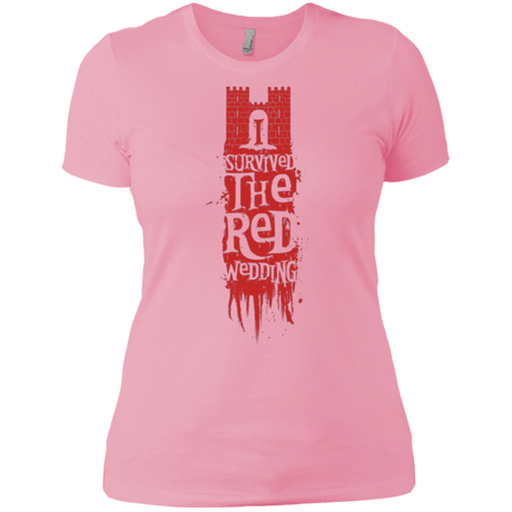 T-Shirts Light Pink / X-Small I Survived the Red Wedding Women's Premium T-Shirt
