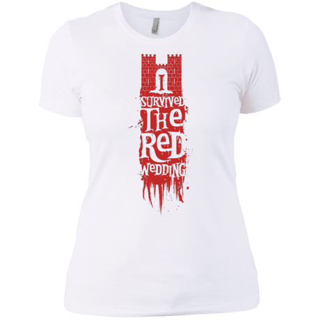 T-Shirts White / X-Small I Survived the Red Wedding Women's Premium T-Shirt