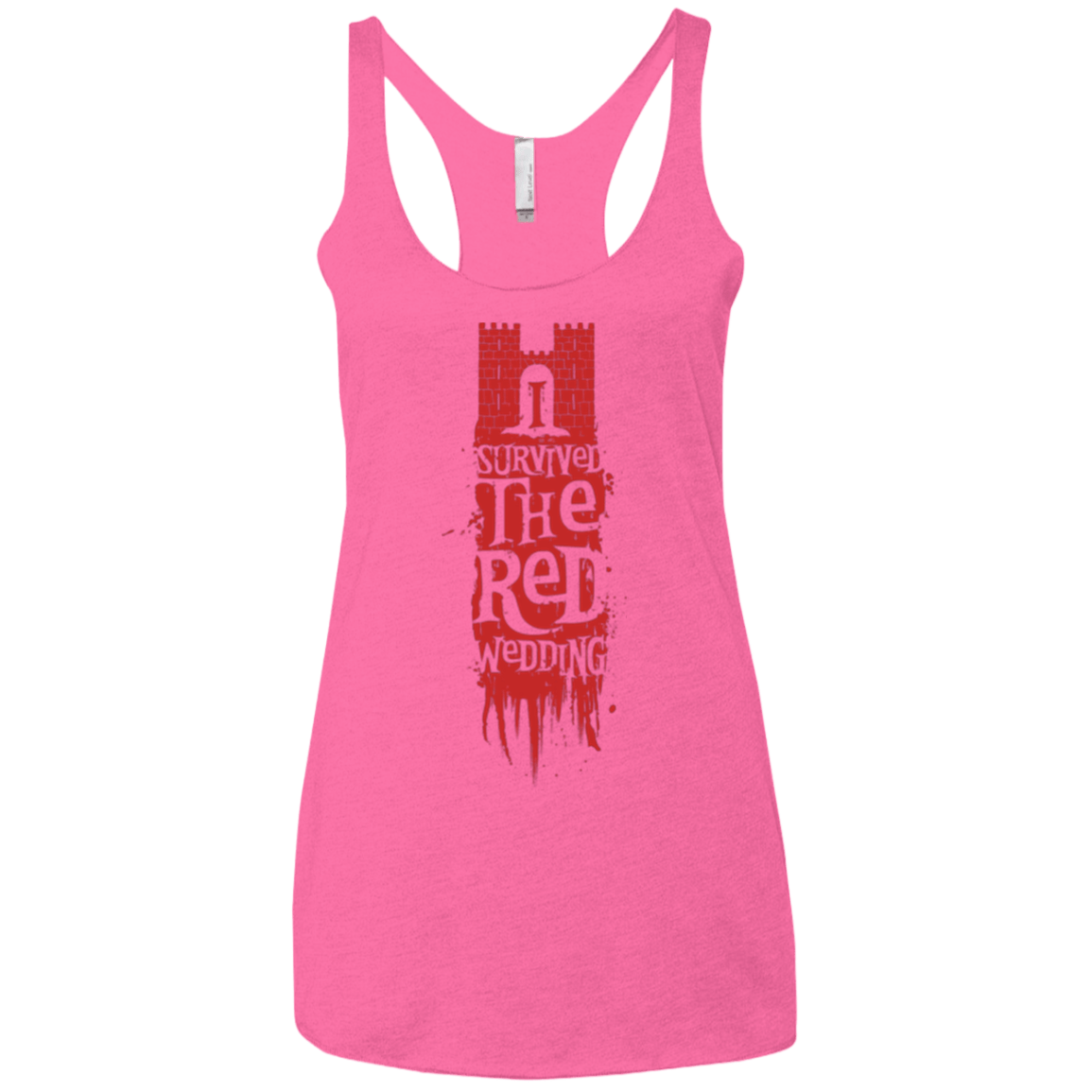 I Survived the Red Wedding Women's Triblend Racerback Tank