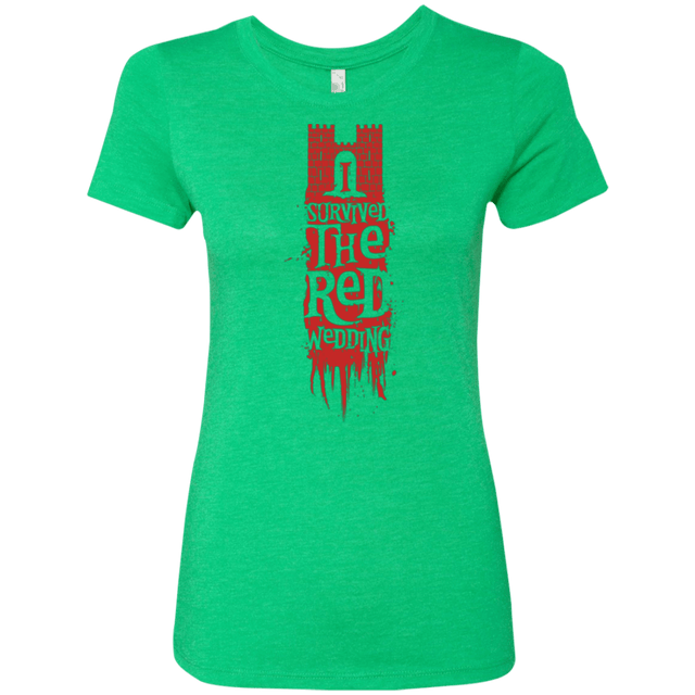 T-Shirts Envy / Small I Survived the Red Wedding Women's Triblend T-Shirt