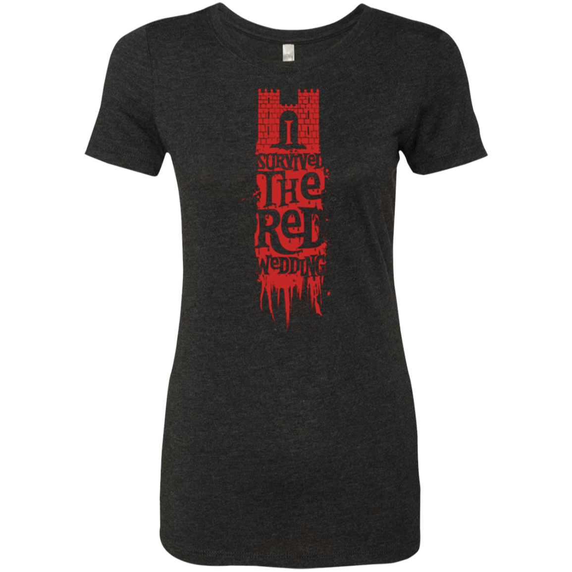 T-Shirts Vintage Black / Small I Survived the Red Wedding Women's Triblend T-Shirt