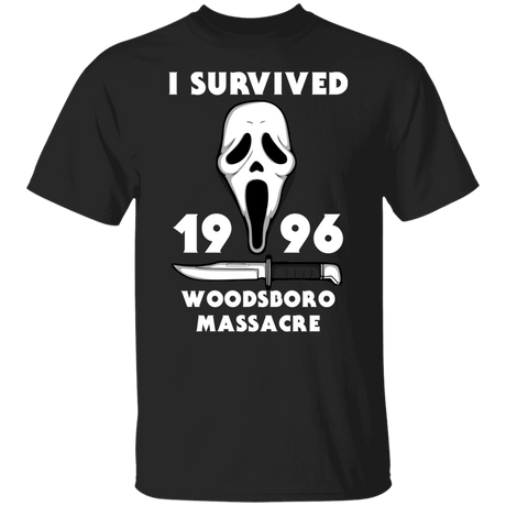 T-Shirts Black / S I Survived Woodsboro Massacre T-Shirt