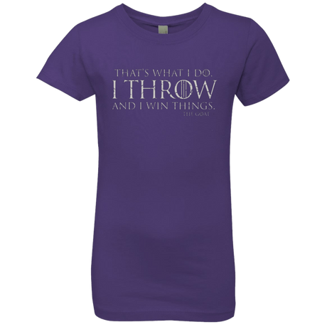 T-Shirts Purple Rush / YXS I Throw Girls Premium T-Shirt
