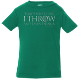 T-Shirts Kelly / 6 Months I Throw Infant Premium T-Shirt