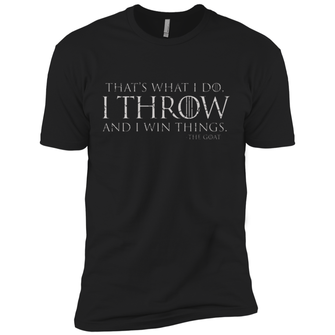 T-Shirts Black / X-Small I Throw Men's Premium T-Shirt