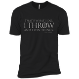 T-Shirts Black / X-Small I Throw Men's Premium T-Shirt