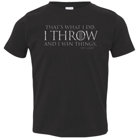 T-Shirts Black / 2T I Throw Toddler Premium T-Shirt