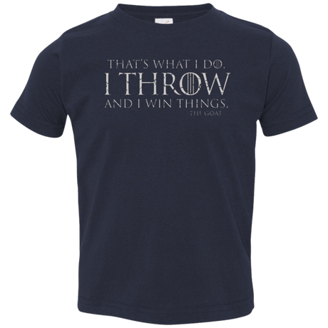 T-Shirts Navy / 2T I Throw Toddler Premium T-Shirt