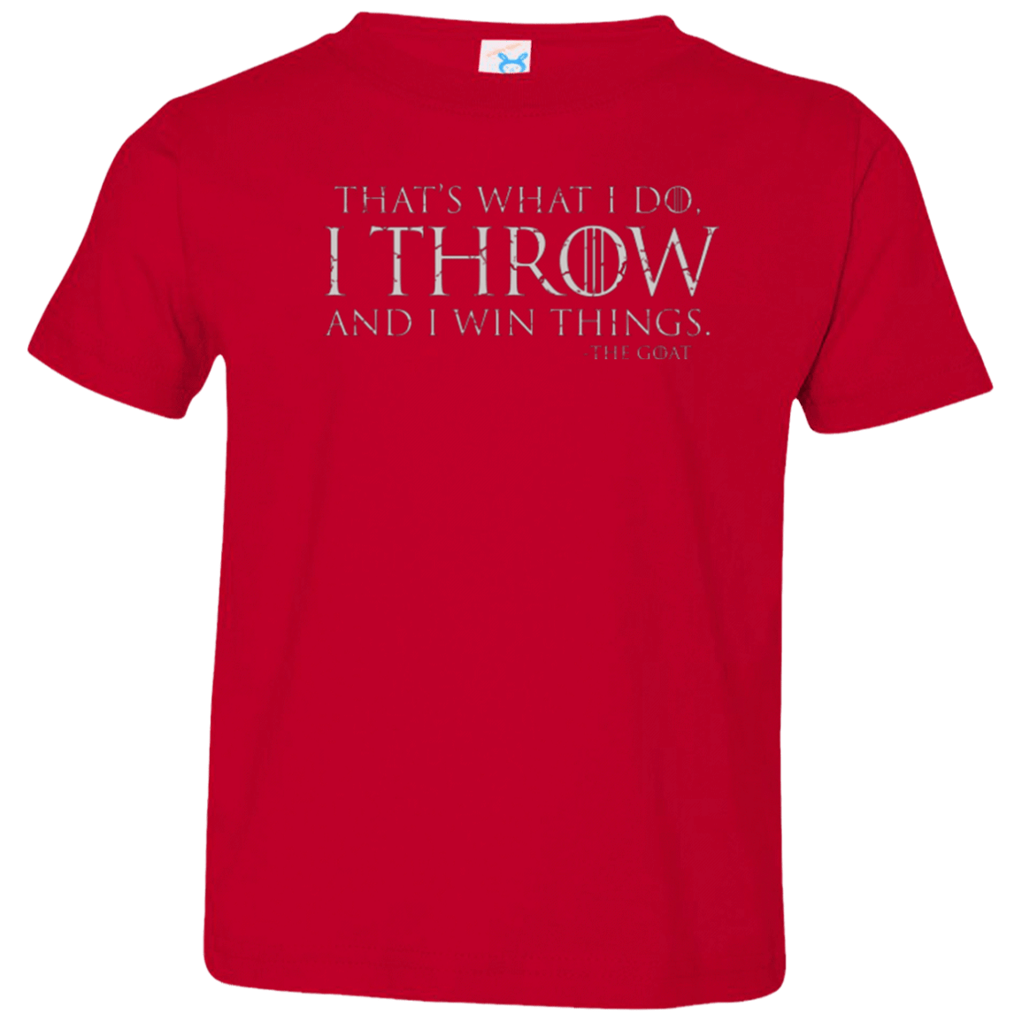 T-Shirts Red / 2T I Throw Toddler Premium T-Shirt