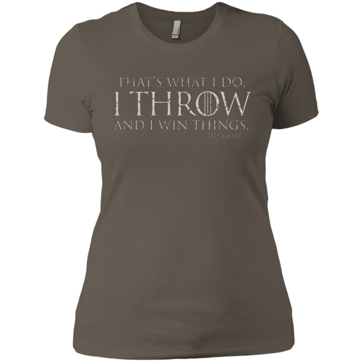 I Throw Women's Premium T-Shirt