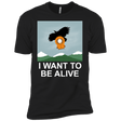 T-Shirts Black / YXS I Want to be Alive Boys Premium T-Shirt