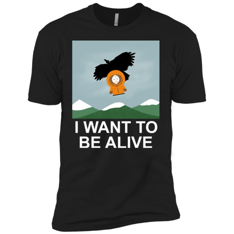 T-Shirts Black / YXS I Want to be Alive Boys Premium T-Shirt