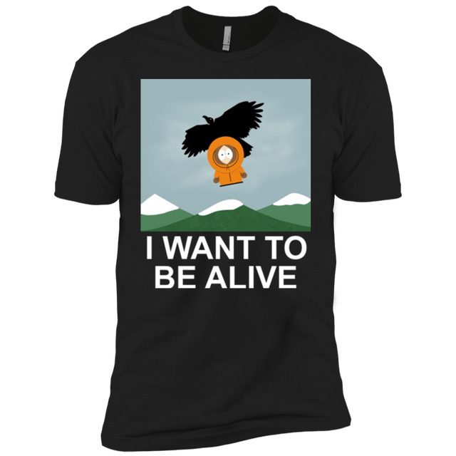 T-Shirts Black / YXS I Want to be Alive Boys Premium T-Shirt
