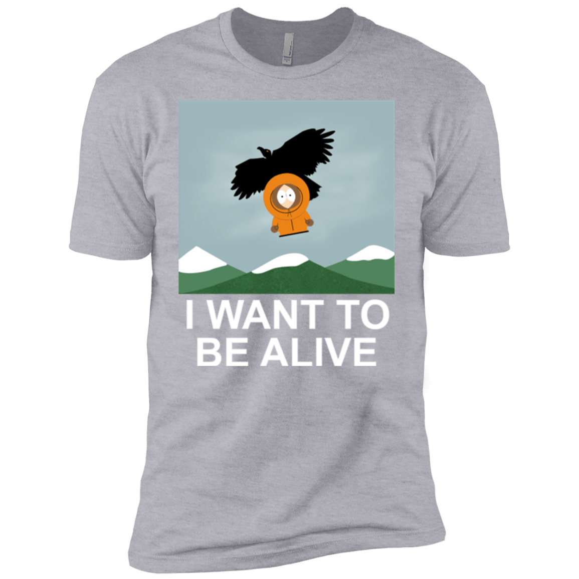 T-Shirts Heather Grey / YXS I Want to be Alive Boys Premium T-Shirt