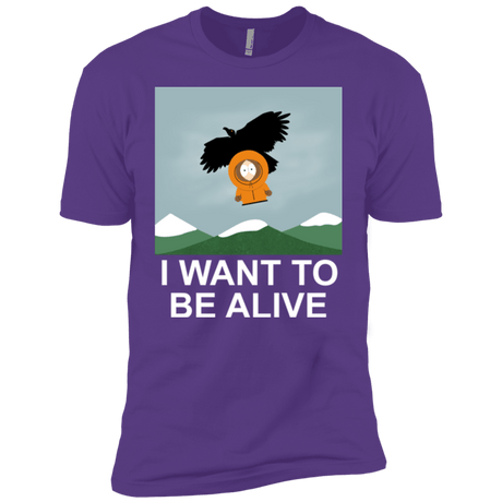 T-Shirts Purple Rush / YXS I Want to be Alive Boys Premium T-Shirt
