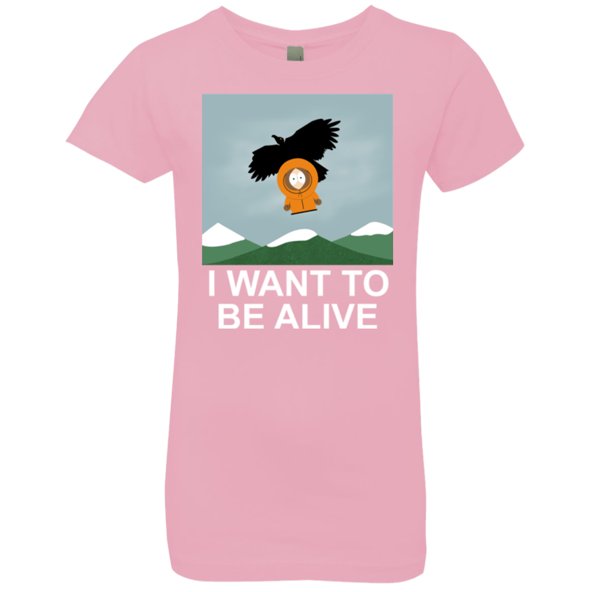 T-Shirts Light Pink / YXS I Want to be Alive Girls Premium T-Shirt