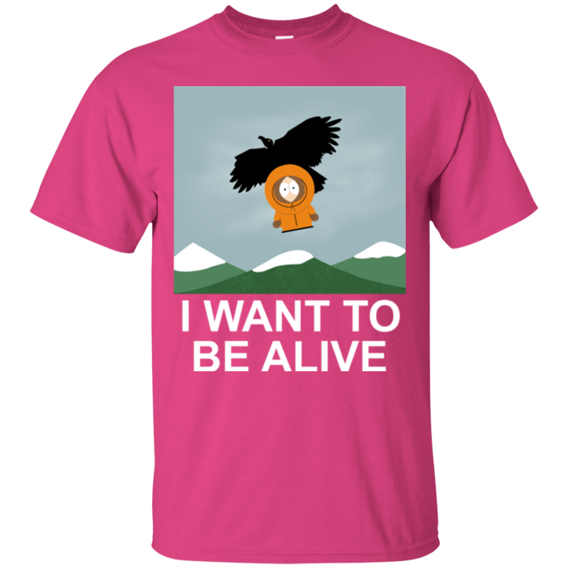 T-Shirts Heliconia / S I Want to be Alive T-Shirt
