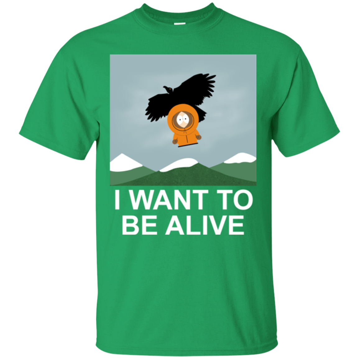 T-Shirts Irish Green / S I Want to be Alive T-Shirt